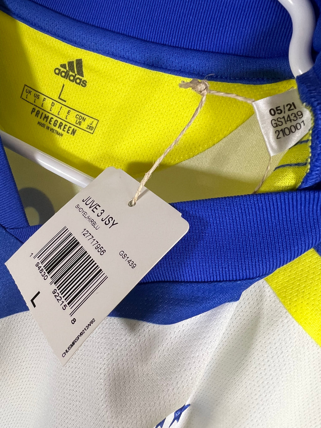 2021/22 Cristiano Ronaldo Juventus Third (GS1349 - L) BNWT 10/10