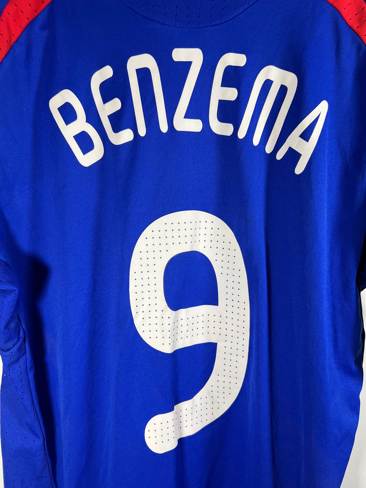 2007/08 Karim Benzema France Home (620139 - L) 8/10