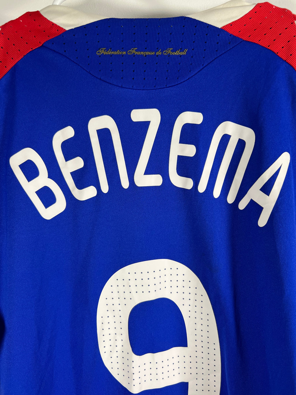 2007/08 Karim Benzema France Home (620139 - L) 8/10