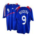 2007/08 Karim Benzema France Home (620139 - L) 8/10